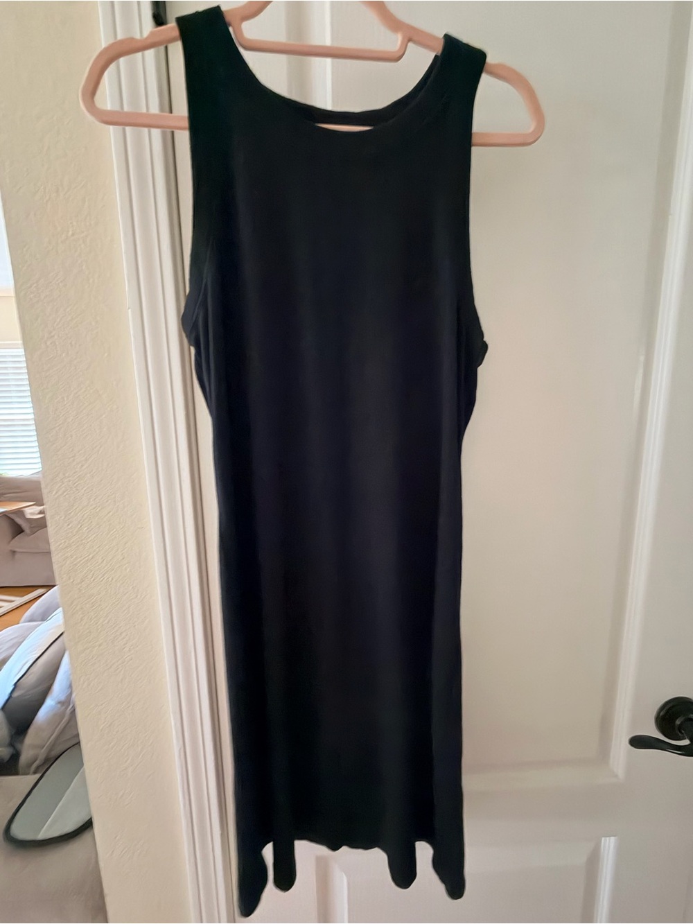 GAP Black Sleeveless Jersey Dress